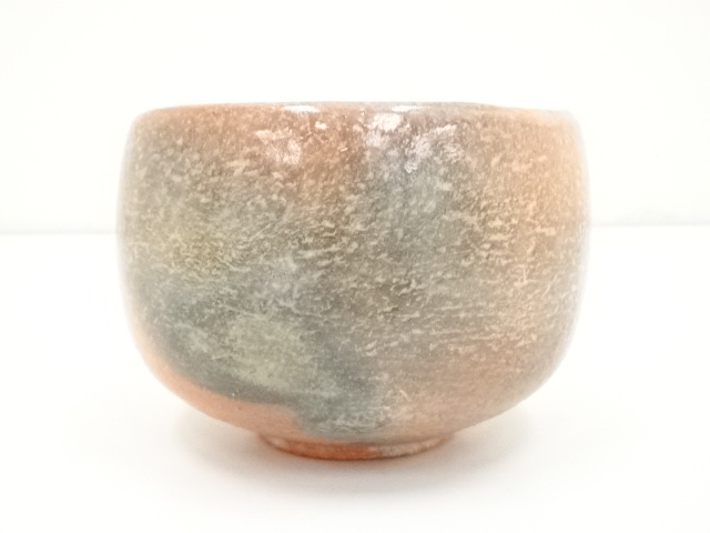 道具 ] - 道具 松尾焼 無言窯 染谷一無（富男）造 赤茶碗（共箱